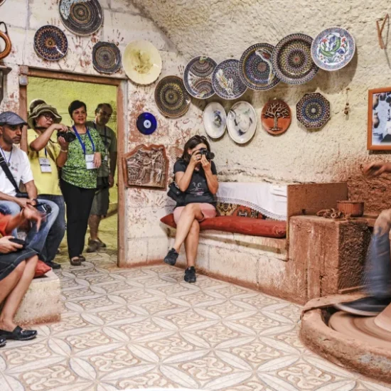 handmade pottery work cappadocia
