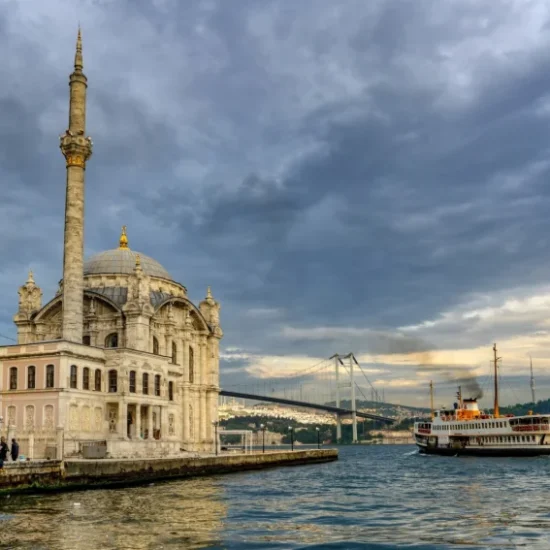 ortakoy mosque bosphorus