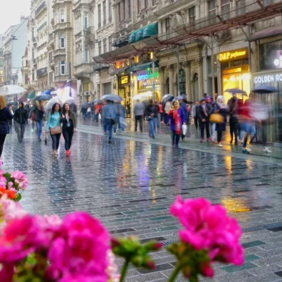 taksim beyoglu istiklal street