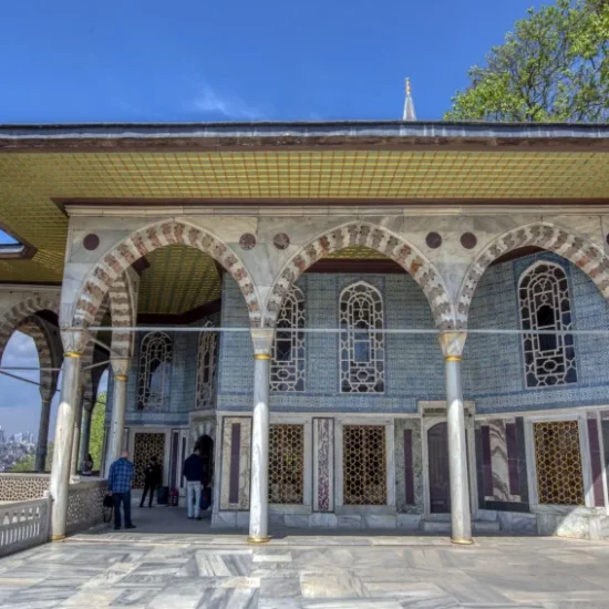 Topkapi palace inside